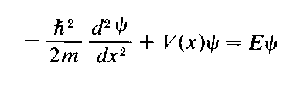 Schrodinger's equation