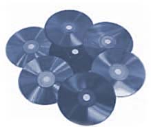 A load of CD-Rs