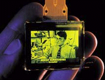 A protoype green LEP display.