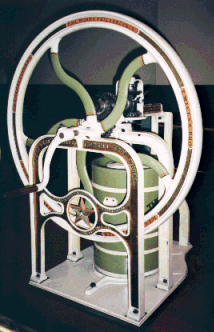 Early ice cream machine