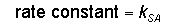 Rate Constant 3