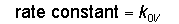 Rate Constant 6