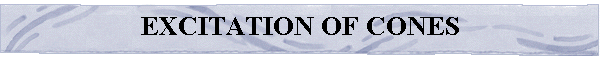 EXCITATION OF CONES
